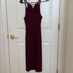 Leith- Burgundy Stretch Dress